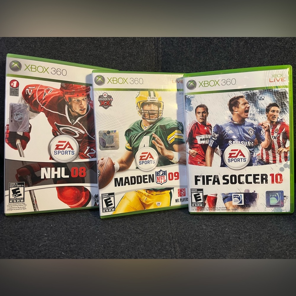XBox 360 Sports game bundle
